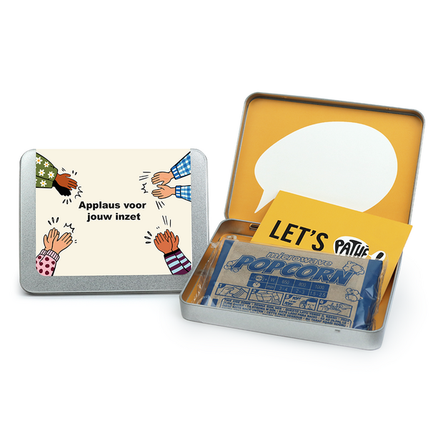 Geschenkenblik voor Pathe Giftcard - Applaus voor jouw inzet! - Hoofdfoto