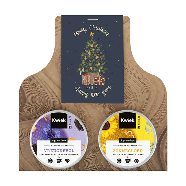 Thee in buidel duo - Hoofdfoto - Merry Christmas and a happy new year