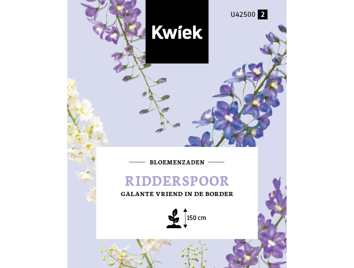 Ridderspoor zaden -  Kwiek Uitdeel zakjes (op = op)