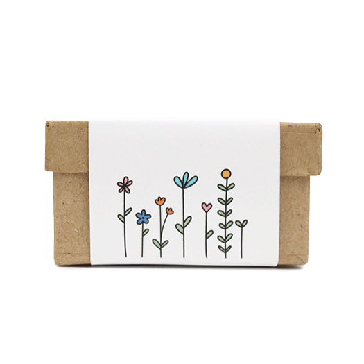 Voor de liefste juf - Groeiconfetti in papier mach&eacute; doosje // Eef