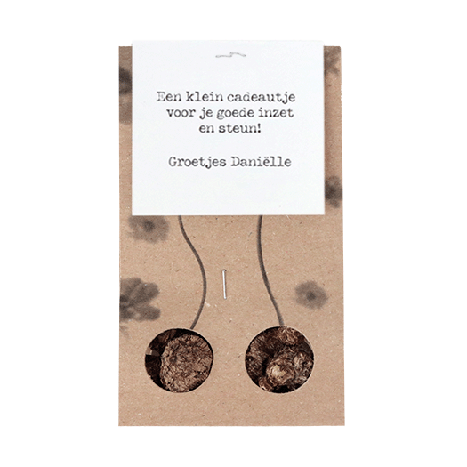 Ik fladder er vandoor&nbsp;- Bloembollen in buidel // Eef