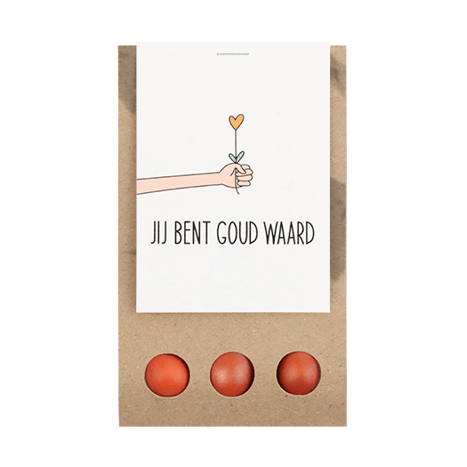 Jij bent goud waard - Bloembollen in buidel // Eef