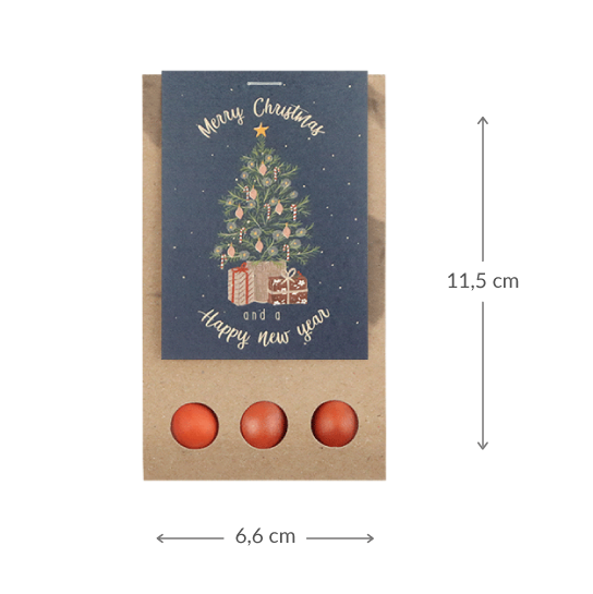 Merry Christmas and a happy new year - Bloembollen in buidel // Mijksje