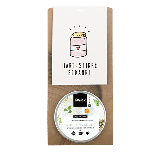 Hartstikke bedankt - Thee in buidel // Eef