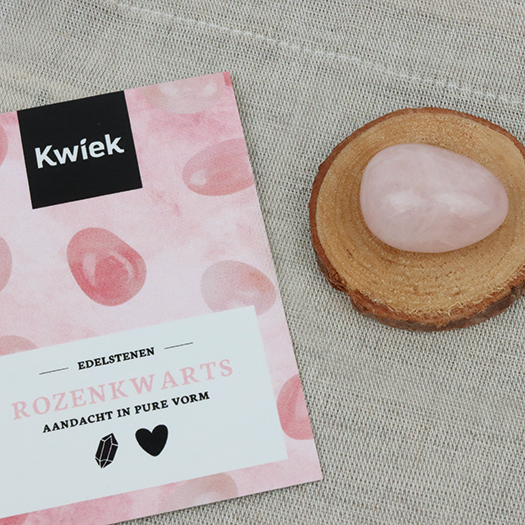 Bedankt voor de goede zorg - Edelsteen in linnenzakje // Maartje