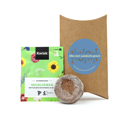 Alles met aandacht groeit - Zaden in gondeldoosje // Lane