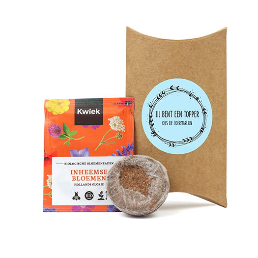 Jij bent een topper - Zaden in gondeldoosje // Lane