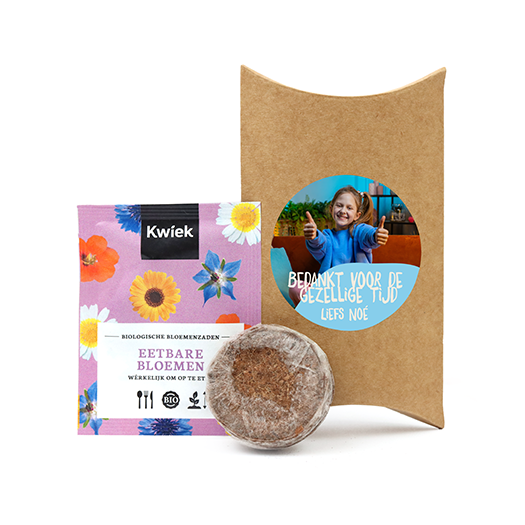 Bedankt voor de gezellige tijd  - Zaden in gondeldoosje // Lane