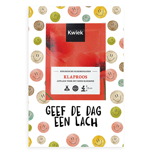 Geef de dag een lach - zaden op kaart // Lane