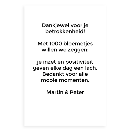 Geef de dag een lach - zaden op kaart // Lane