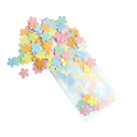 Bloemetjes groeiconfetti - circa 500 stuks