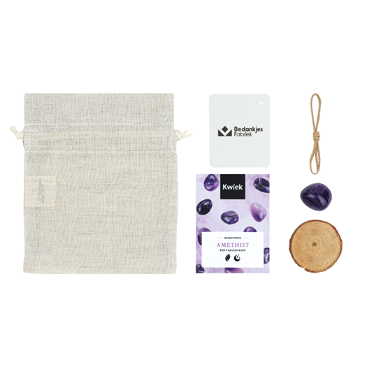 Dank voor je inzet - Edelsteen in linnenzakje // Maartje