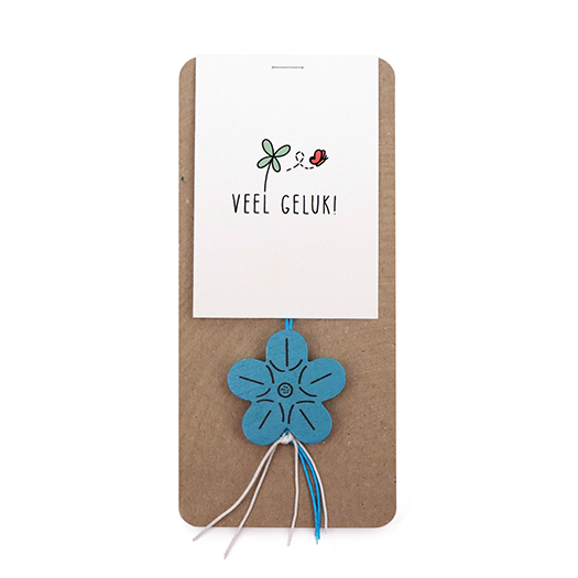 Gelukshanger in buidel - Veel geluk - Hoofdfoto