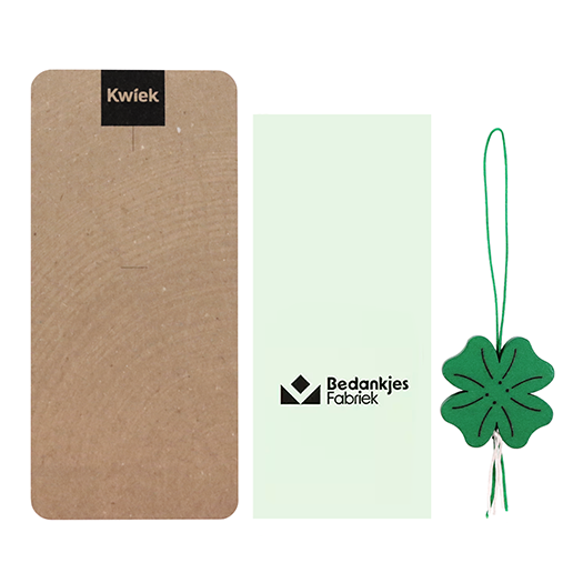 Gelukshanger in buidel - Inhoudsfoto