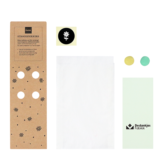 Zaadbommetjes in buidel - Inhoudsfoto