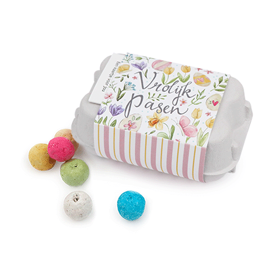 Zaadbommetjes in eierdoosje - Vrolijk Pasen - Hoofdfoto