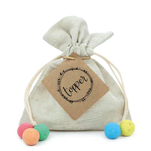 Zaadbommetjes in linnenzakje - Topper - Hoofdfoto