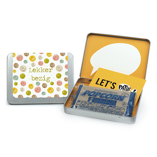 Geschenkenblik voor Pathe Giftcard - Lekker bezig - Hoofdfoto