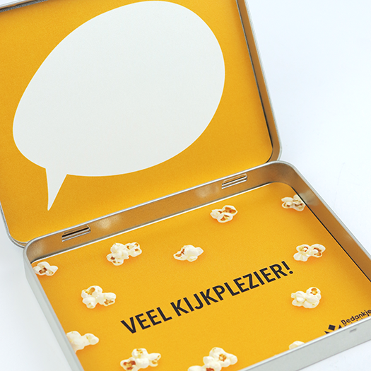 Geschenkenblik voor Pathe Giftcard - Inleg