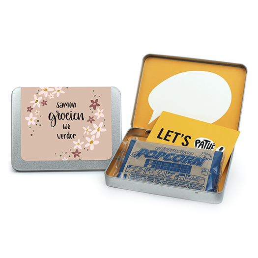 Geschenkenblik voor Pathe Giftcard - Samen groeien we verder - Hoofdfoto