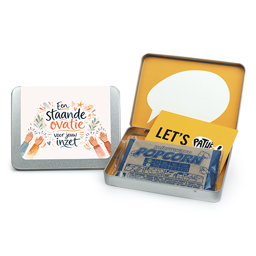 Geschenkenblik voor Pathe Giftcard - Een staande ovatie voor jouw inzet - Hoofdfoto