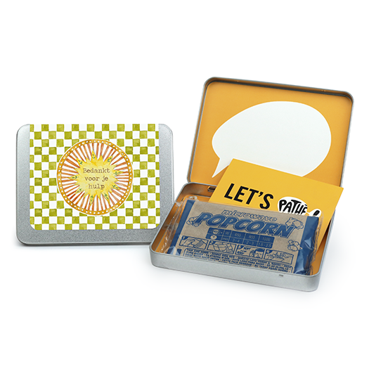 Geschenkenblik voor Pathe Giftcard - Bedankt voor je hulp - Hoofdfoto