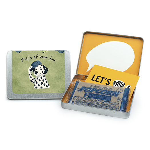 Geschenkenblik voor Pathe Giftcard - Petje af voor jou - Hoofdfoto