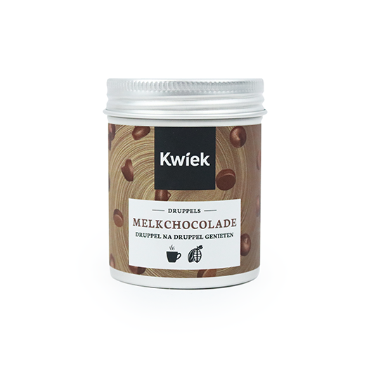 Super blij met een juf zoals jij - Chocolademelk in tas met mini garde // Mijksje