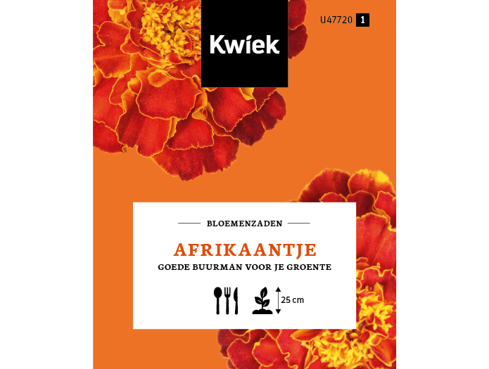 Afrikaantje zaden -  Kwiek Uitdeel zakjes (UITVERKOCHT)