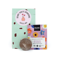 Bedankt voor de samenwerking - zaden in cadeauzakje