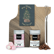 Merry Christmas and a happy new year - Chocolademelk met mini marshmallows en garde  // Mijksje