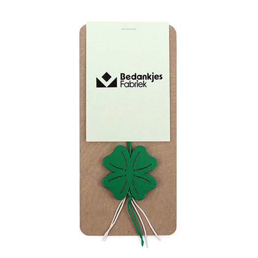 Gelukshanger in buidel - eigen ontwerp